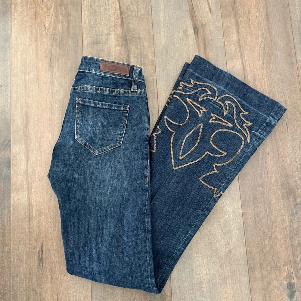 Rock&Roll Denim trouser jeans. Size 25. 35 inseam - Picture 1 of 9